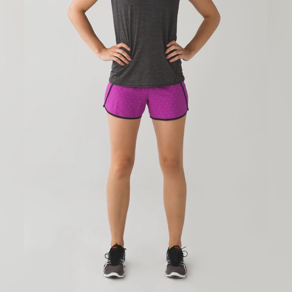 Lululemon Run Times Short *4-way Stretch
Night Fall Ultra Violet Silver